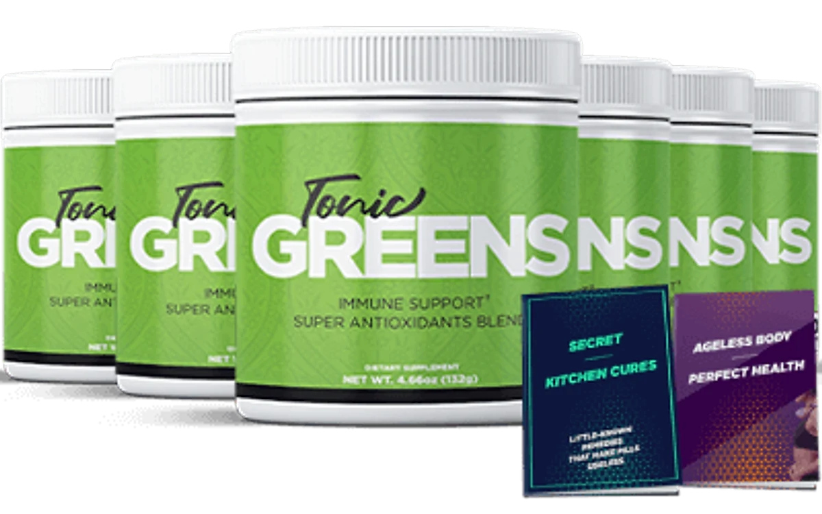 Tonic Greens 6 jars — 180-day supply